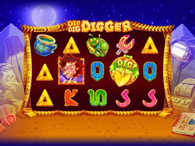 Игровой автомат Dig Dig Digger — BGaming
