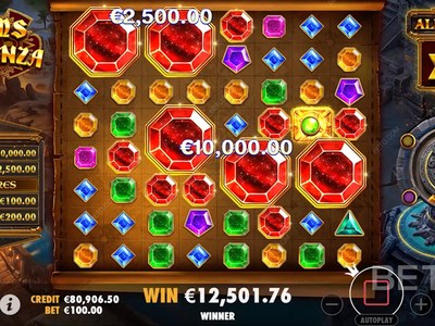 Видеослот Gems Bonanza производителя Pragmatic Play