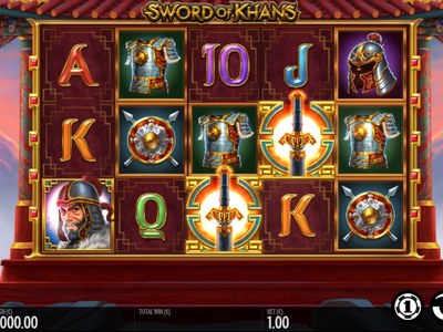 Слот Sword Of Khans студии Thunderkick
